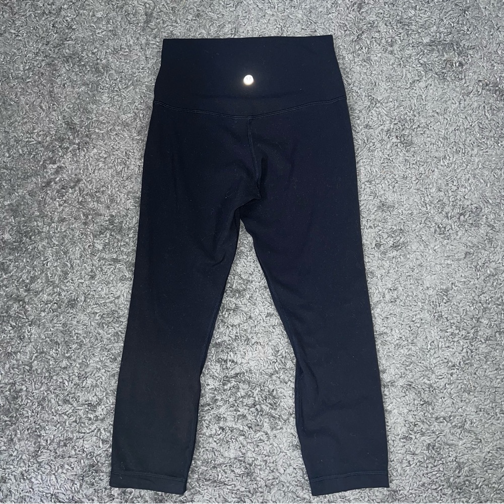 Women’s Lululemon Black Capris Size 4